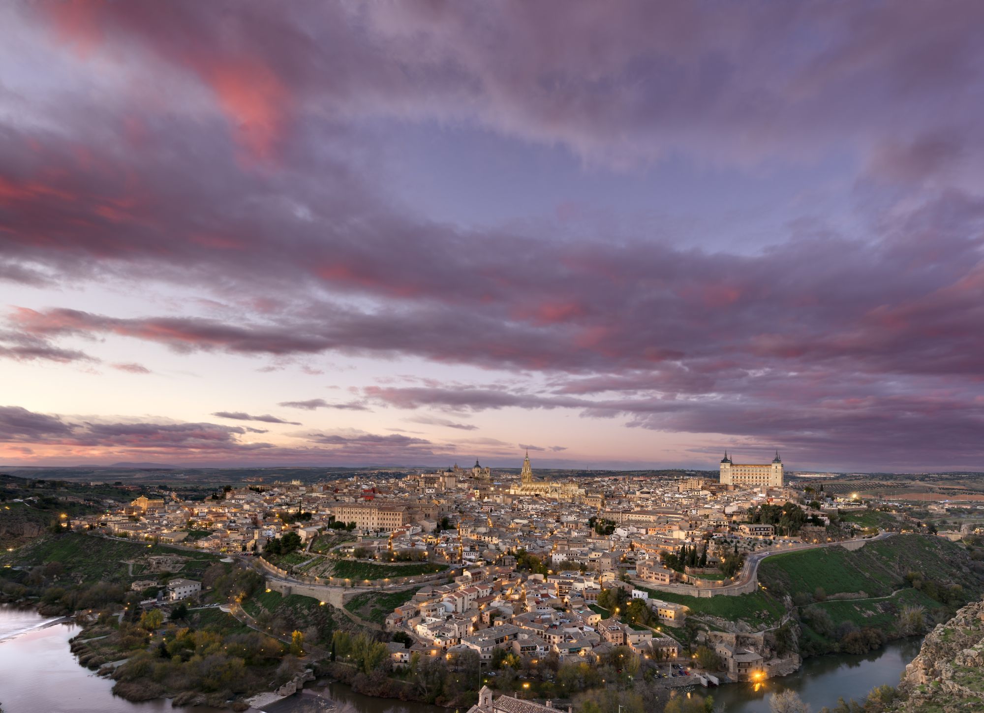 Toledo al atardecer